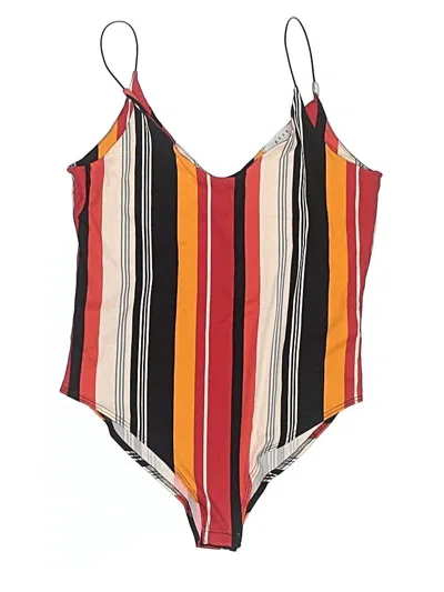 Pre-owned Gaze Bodysuit In Red