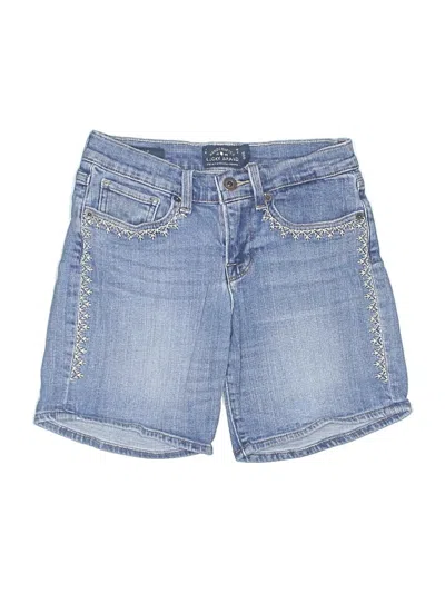 Pre-owned Lucky Brand Denim Shorts In Blue
