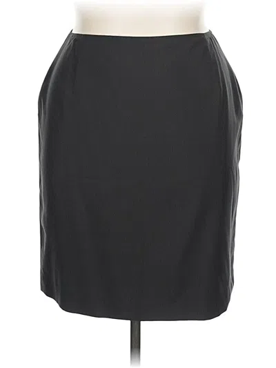 Pre-owned Elie Tahari Casual Skirt In Black