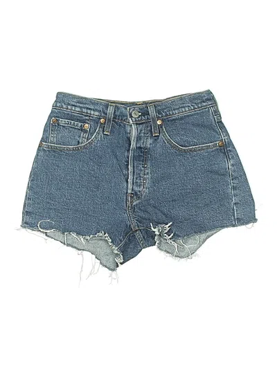 Pre-owned Levi's Denim Shorts In Blue