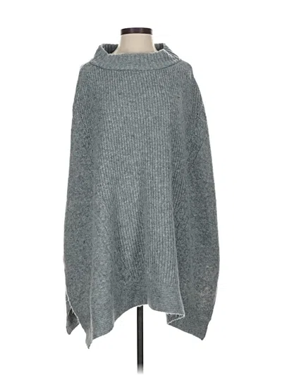Pre-owned Walmart Poncho In Gray