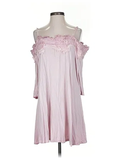 Pre-owned Umgee Cocktail Dress In Pink