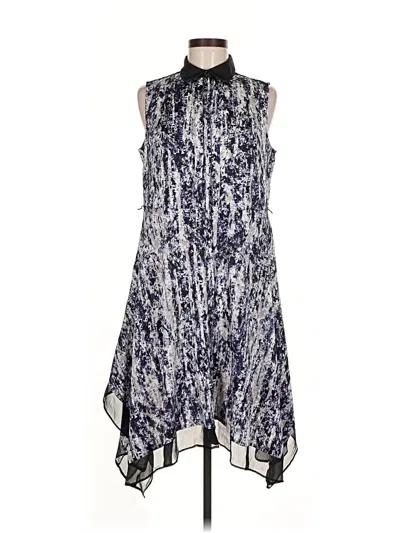Pre-owned Simply Vera Vera Wang Casual Dress In Purple