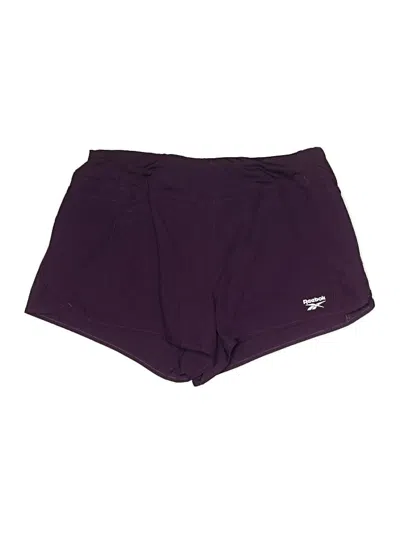 Pre-owned Reebok Athletic Shorts In Purple