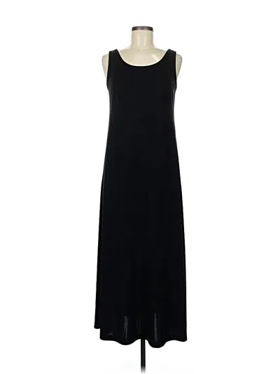 Pre-owned Connected Apparel Casual Dress In Black