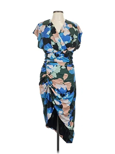 Pre-owned Alexia Admor Cocktail Dress In Blue