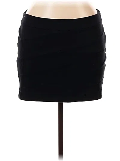 Pre-owned Express Casual Skirt In Black