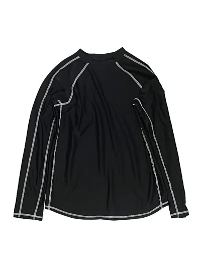 Pre-owned Gap Kids' Rash Guard In Black
