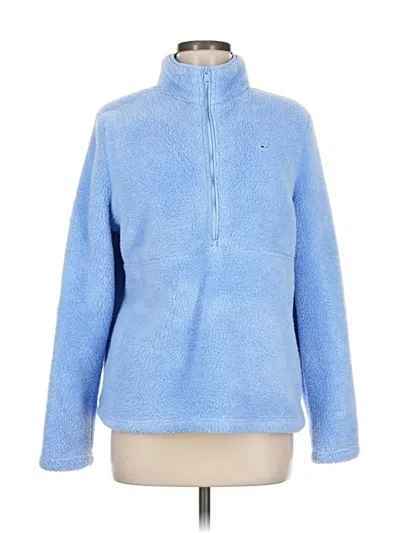 Pre-owned Vineyard Vines Fleece Jacket In Blue