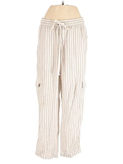Pre-owned Sanctuary For Anthropologie Linen Pants In White