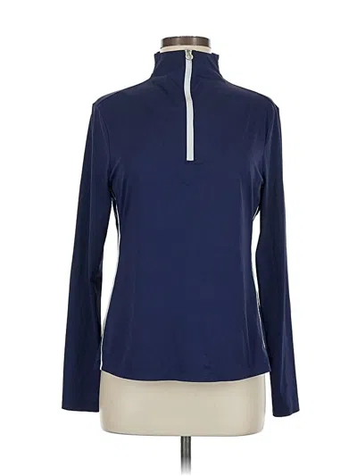 Pre-owned Kinona Long Sleeve Turtleneck In Blue