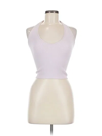 Pre-owned Out From Under Halter Top Purple Halter Neckline Tops