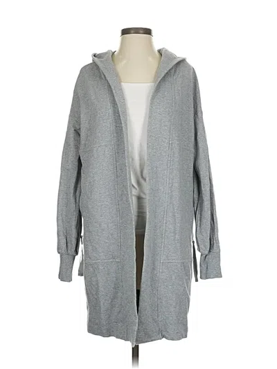Pre-owned Flx Cardigan Sweater In Gray