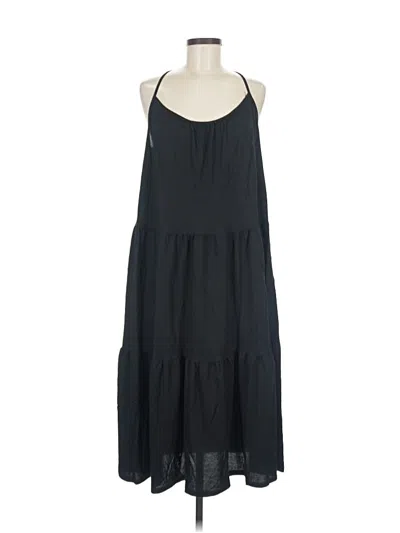 Pre-owned Tres Bien U.s.a. Casual Dress In Black