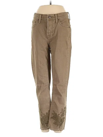 Pre-owned Johnny Was Jeans In Brown