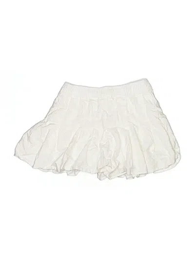 Pre-owned Abercrombie Kids' Skirt In White