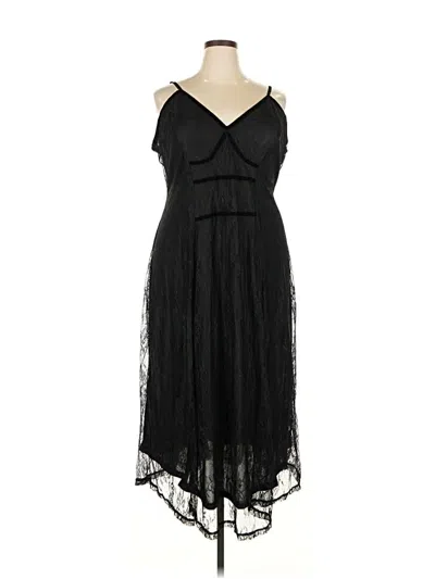 Pre-owned Standards & Practices Cocktail Dress In Black