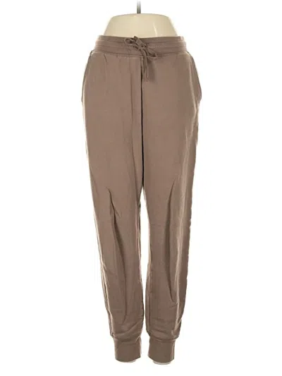 Pre-owned Girlfriend Collective Casual Pants In Brown