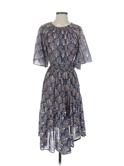 Pre-owned Mirth Casual Dress In Blue