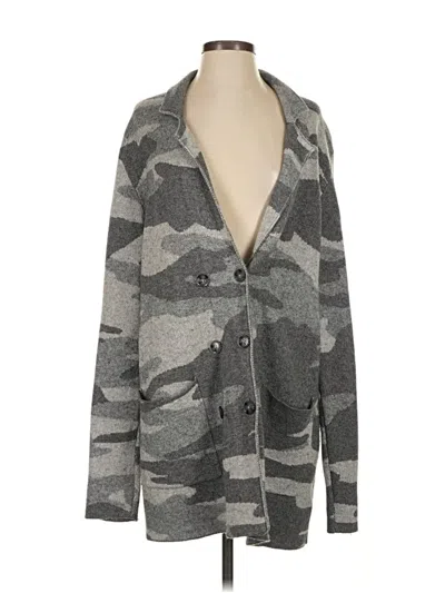 Pre-owned Splendid Cardigan Sweater In Gray