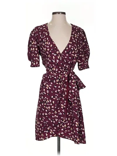 Pre-owned Heartloom Cocktail Dress In Burgundy