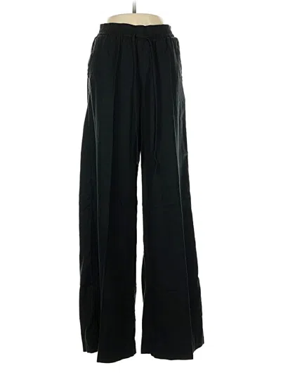 Pre-owned A New Day Linen Pants In Black