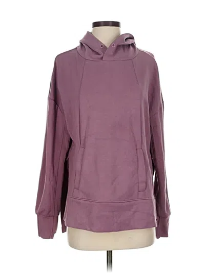Pre-owned Nine West Pullover Hoodie In Purple