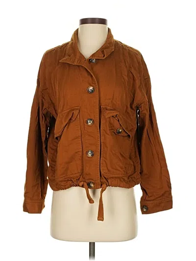 Pre-owned Madewell Jacket In Brown