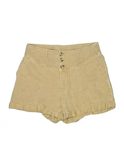 Pre-owned Aerie Khaki Shorts In Brown