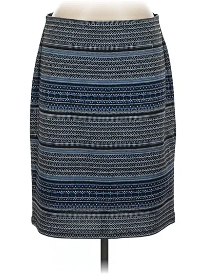Pre-owned Roz & Ali Casual Skirt In Blue