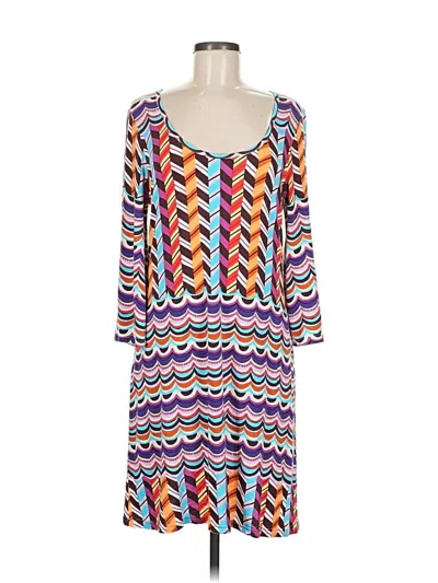 Pre-owned Uncle Frank Casual Dress In Purple