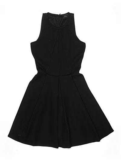 Pre-owned Armani Exchange Cocktail Dress In Black