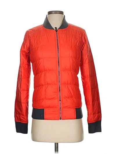 Pre-owned Athleta Jacket In Orange