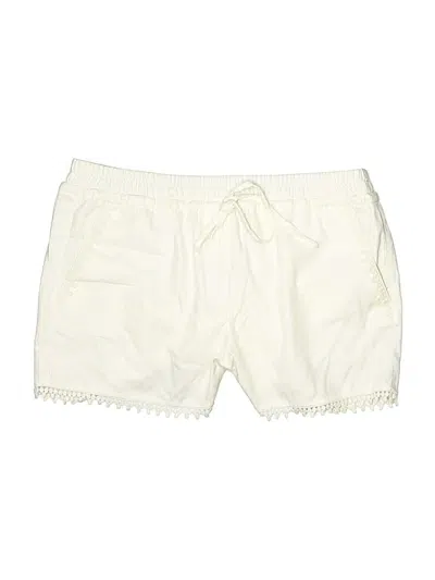 Pre-owned Ann Taylor Loft Outlet Shorts In White