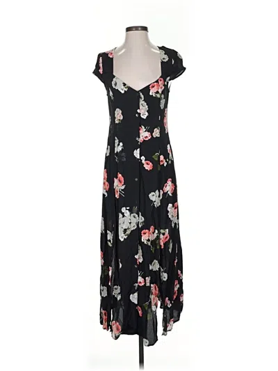 Pre-owned Minkpink Casual Dress In Black