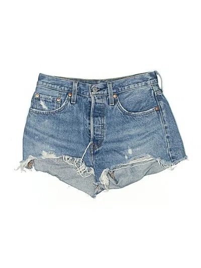 Pre-owned Levi's Denim Shorts In Blue