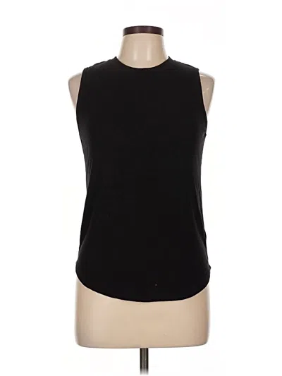 Pre-owned Tahari Sweater Vest In Black