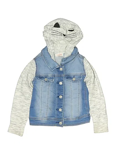 Pre-owned Cat & Jack Kids' Denim Jacket In Blue