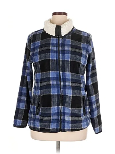 Pre-owned Fashion Bug Fleece Jacket In Blue