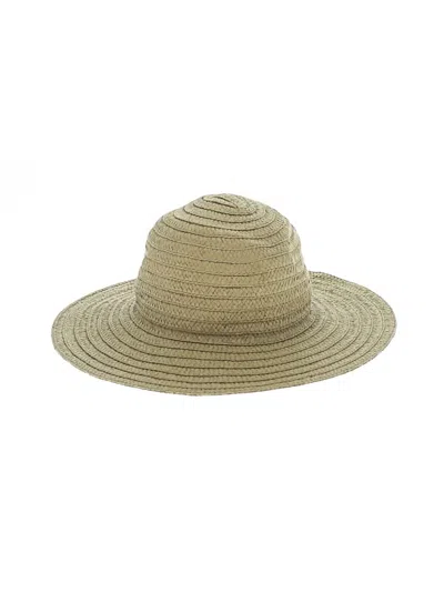 Pre-owned Madewell Sun Hat In Green