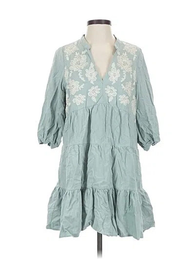 Pre-owned Umgee Casual Dress In Blue