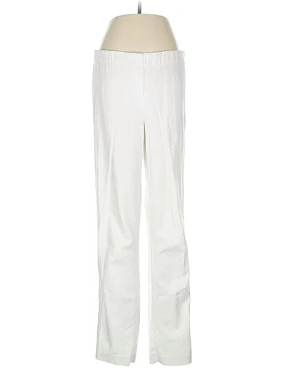 Pre-owned Jjill Casual Pants In White