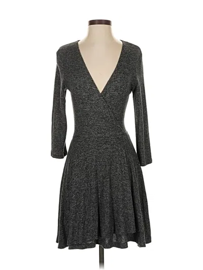 Pre-owned Express Cocktail Dress In Gray