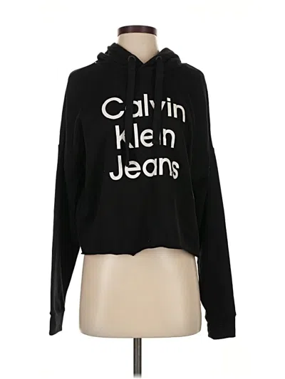 Pre-owned Calvin Klein Jeans Est.1978 Calvin Klein Jeans Pullover Hoodie In Black