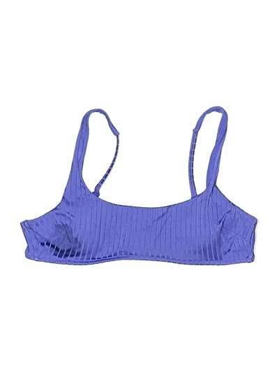 Pre-owned Aerie Swimsuit Top Purple Swimwear