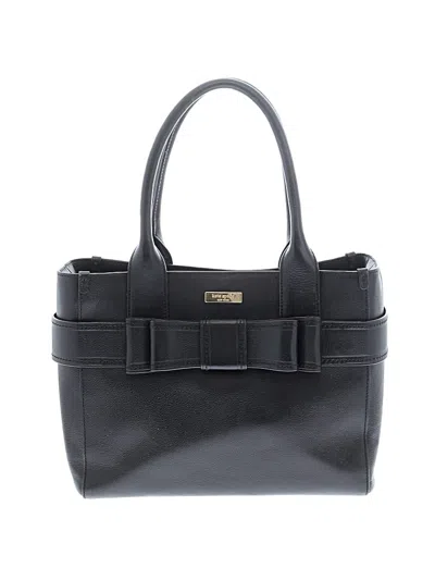 Pre-owned Kate Spade New York Leather Tote Bag In Black