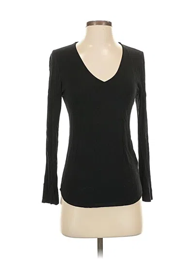 Pre-owned Veronica M 3/4 Sleeve T-shirt In Black