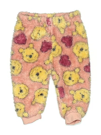 Pre-owned Disney Baby Babies' Casual Pants In Yellow