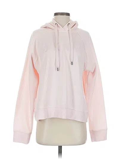 Pre-owned Dkny Sport Pullover Hoodie In Pink