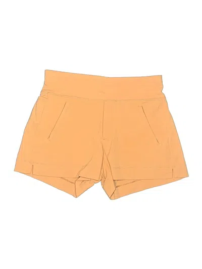 Pre-owned Athleta Shorts In Yellow
